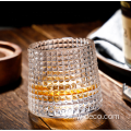 Rolling Base Whisky Rock Glass Tumbler 3 Pieces